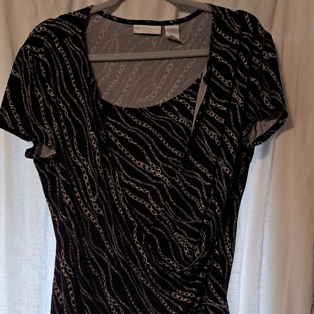 Chic Chain Patterned Dress